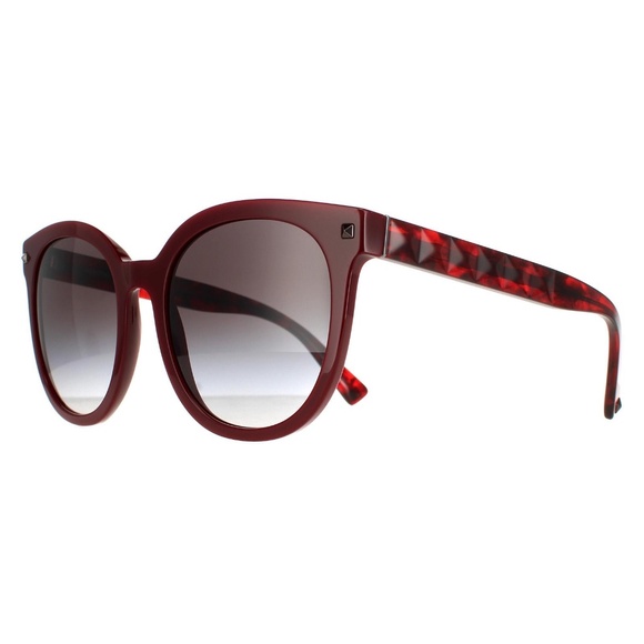 Valentino Sunglasses VA4083 51398G Bordeaux Burgundy Gradient main image 8